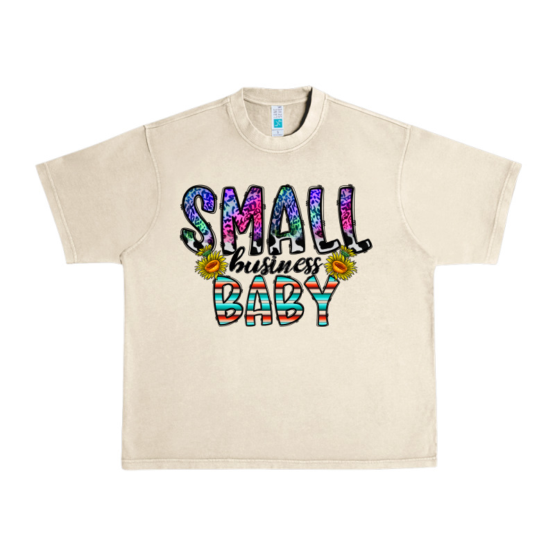 Small Business Baby Urban Heavy Tee by CowhideDigitalArt | Teevron