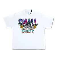 White small business baby Urban Heavy Tee - CowhideDigitalArt