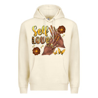 Sandshell black woman self love nails Premium Hoodie - Artiststas