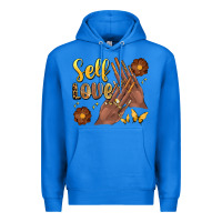 True Royal black woman self love nails Premium Hoodie - Artiststas