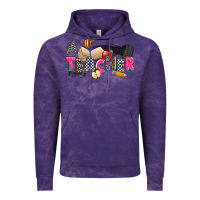 Cloud Purple race teacher Vintage Hoodie - Zillion Design Studio