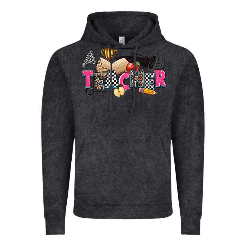 Race Teacher Vintage Hoodie by Zillion Design Studio | Teevron