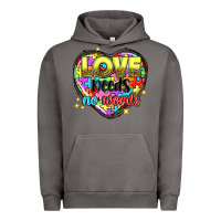 Pigment Tornado love needs no words Urban Hoodie - NancyCooperArtShop