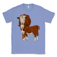 Colony Blue hareford Classic Tee - JahusDesignShop