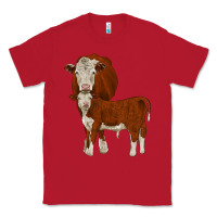Red hareford Classic Tee - JahusDesignShop