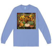 Mama Pumpkin Tumbler Long Sleeve Tee | Teevron