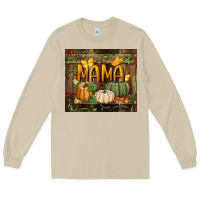 Mushroom mama pumpkin tumbler Long Sleeve Tee - BundleAndBundleShop