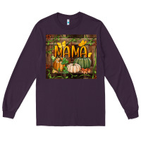 Plum mama pumpkin tumbler Long Sleeve Tee - BundleAndBundleShop