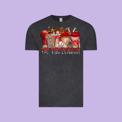 Tis The Season Vintage Tee Designed By Racoondesign