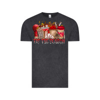 Vintage Black tis the season Vintage Tee - RacoonDesign