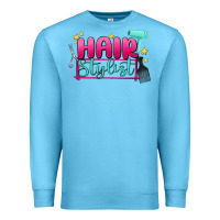 Ocean Blue hair stylist Premium Sweatshirt - MaliasSmallBusiness