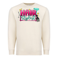 Sandshell hair stylist Premium Sweatshirt - MaliasSmallBusiness