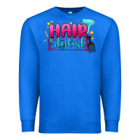 True Royal hair stylist Premium Sweatshirt - MaliasSmallBusiness