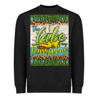 Black the lake is my happy place air freshener Heavyweight Sweatshirt - HRA Design Shop