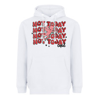 White not today cupid Heavyweight Hoodie - MaliasSmallBusiness