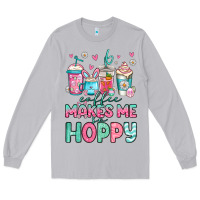 Moon Dust easter coffee makes me so hoppy Long Sleeve Tee - Jasminsmagicworld