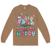 Toasted Coconut easter coffee makes me so hoppy Long Sleeve Tee - Jasminsmagicworld