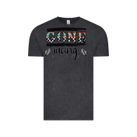 Vintage Black goneracing Vintage Tee - CowhideDigitalArt