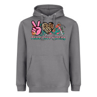 Storm peace love nursing Heavyweight Hoodie - NancyCooperArtShop