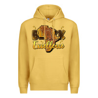 Antique Gold black excellence Premium Hoodie - Artiststas