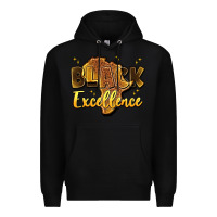 Black black excellence Premium Hoodie - Artiststas