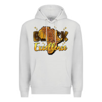 Dove Grey black excellence Premium Hoodie - Artiststas