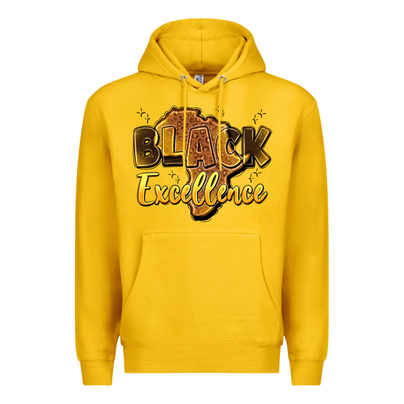 Black Excellence Premium Hoodie by Artiststas | Teevron
