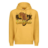 Mustard black excellence Premium Hoodie - Artiststas
