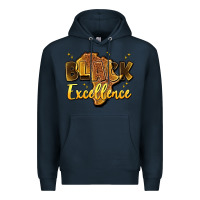 Navy black excellence Premium Hoodie - Artiststas
