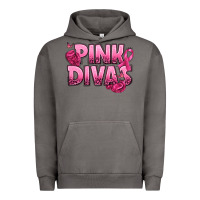 Pigment Tornado Pink Divas Breast Cancer Urban Hoodie - NancyCooperArtShop