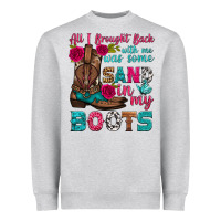All I Brought Back With Me Was Some Sand In My Boots Heavyweight Sweatshirt | Teevron
