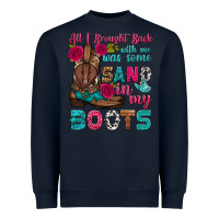 Navy all i brought back with me was some sand in my boots Heavyweight Sweatshirt - HRA Design Shop