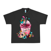 Pigment Black mexican day of the dead skulls coffee cup Urban Heavy Tee - FaDigitalArtStudio