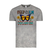 Cloud Rock keep calm dream on Vintage Tee - CowhideDigitalArt