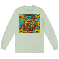Matcha i hate everyone but coffee helps western skeleton coffee sunflowers Long Sleeve Tee - Artiststas