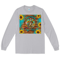 Moon Dust i hate everyone but coffee helps western skeleton coffee sunflowers Long Sleeve Tee - Artiststas