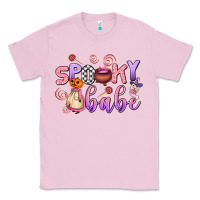 Bubblegum Pink spooky babe Classic Tee - AdoDesignShop