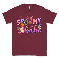 Burgundy spooky babe Classic Tee - AdoDesignShop