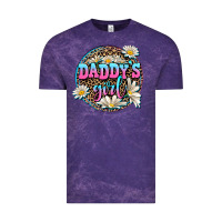Cloud Purple daddy's girl Vintage Tee - AdoDesignShop