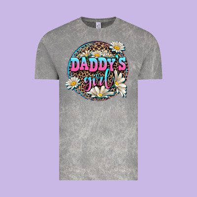 Daddy's Girl Vintage Tee Designed By Adodesignshop