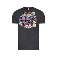 Vintage Black daddy's girl Vintage Tee - AdoDesignShop