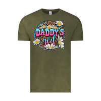 Vintage Olive daddy's girl Vintage Tee - AdoDesignShop