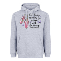 Heather Grey let them praise his name with dancing Heavyweight Hoodie - MaliasSmallBusiness