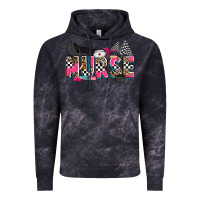 Cloud Black race nurse Vintage Hoodie - Zillion Design Studio