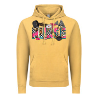 Vintage Mustard race nurse Vintage Hoodie - Zillion Design Studio