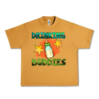 Peanut Butter drinking buddies with baby bottle Urban Heavy Tee - HRA Design Shop