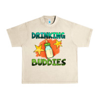 Sandshell drinking buddies with baby bottle Urban Heavy Tee - HRA Design Shop