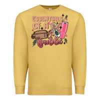 Antique Gold essentials of a baddie Premium Sweatshirt - MaliasSmallBusiness