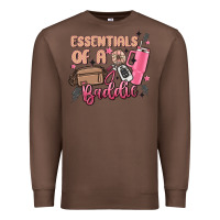 Chestnut essentials of a baddie Premium Sweatshirt - MaliasSmallBusiness