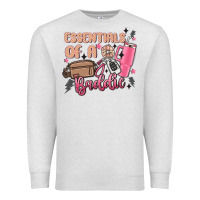 Oatmeal Heather essentials of a baddie Premium Sweatshirt - MaliasSmallBusiness